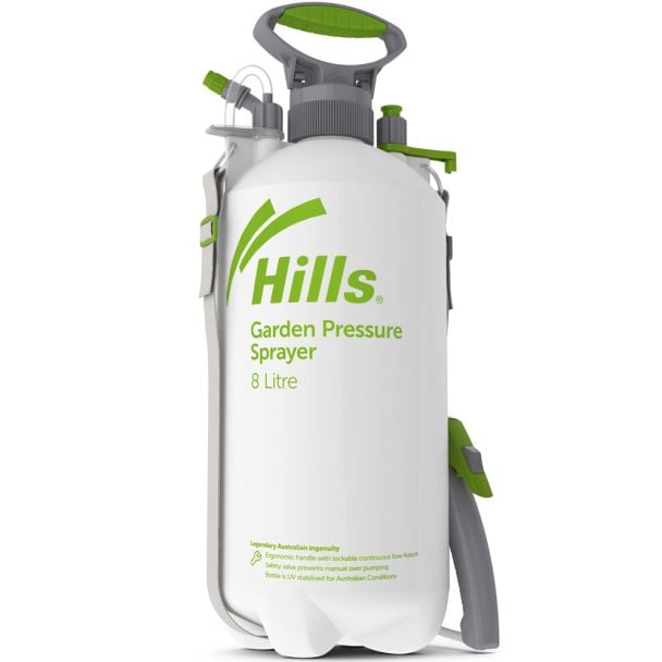 Hills 8L Garden Sprayer with Fibreglass Lance & Adjustable Nozzle [ 100732 ]