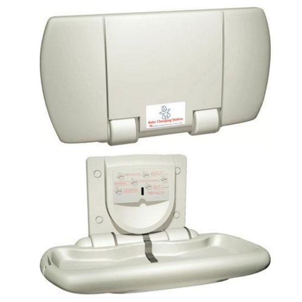 JD MacDonald Surface Mounted Parallel Baby Change Station [ 10-9012 ]