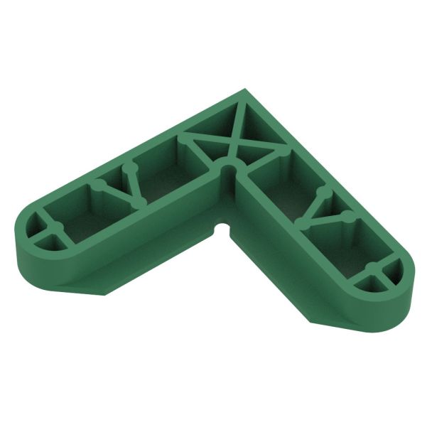 Cyclone Insect / Fly Screening Corner Stakes 100pcs in Green [ 30124143 ]