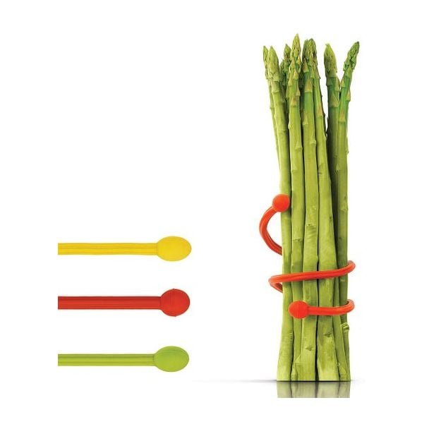 Silicone Zone Silly Twist Food Grade Twist Ties Set of 30 [ 305492x10 ]