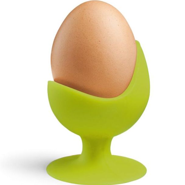 Silicone Zone Iconic Silicone Egg Chair / Egg Cup in Green [ 313238L ]