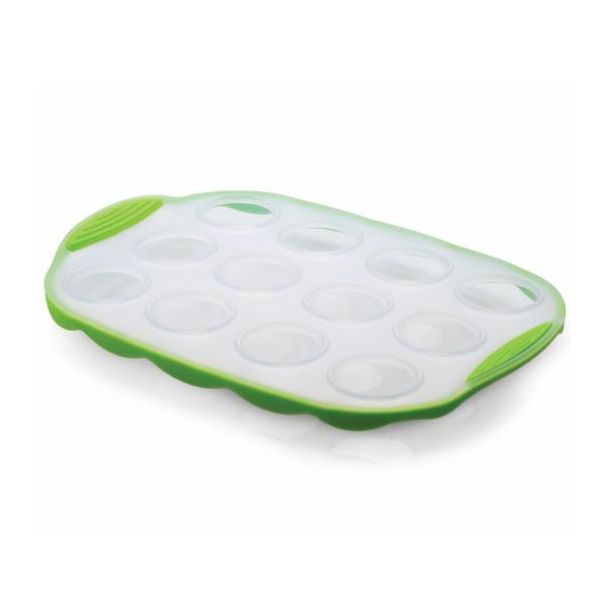 Silicone Zone Pure Rumba 12 Cup Muffin Pan / Cake Mold in Green [ 316133 ]