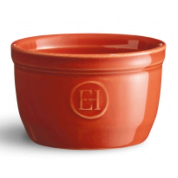 Emile Henry Ceramic 8.8cm Ramekin No.9 in Brique / Red Brick [ 321009 ]