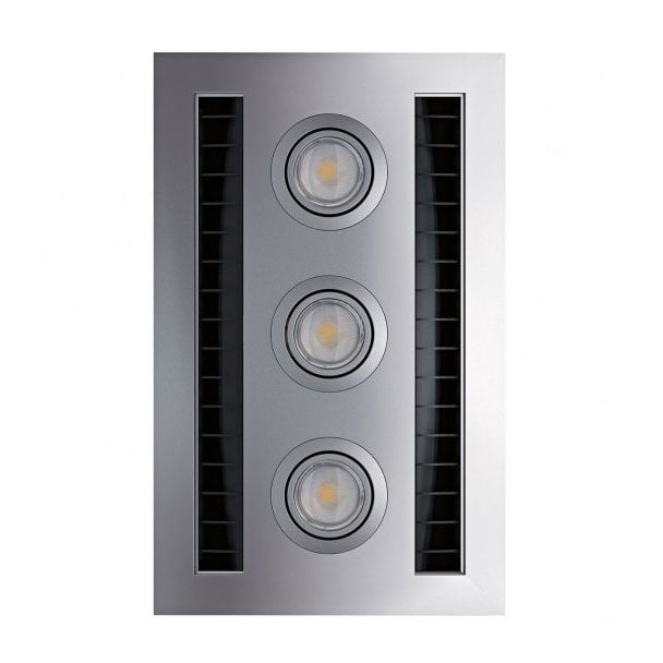 IXL Neo Vent N Lite Module Bathroom Exhaust & Light in Silver [ 34102 ]