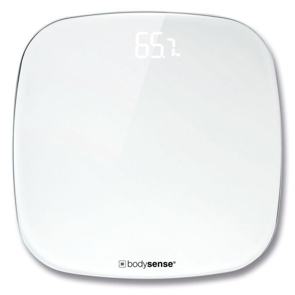 Bodysense Rechargeable Weight Only Bathroom Scales with 180kg Capacity [ 60609 ]