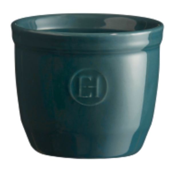 Emile Henry Ceramic 8.5cm Ramekin No.8 in Feu Doux / Blue Flame [ 971008 ]