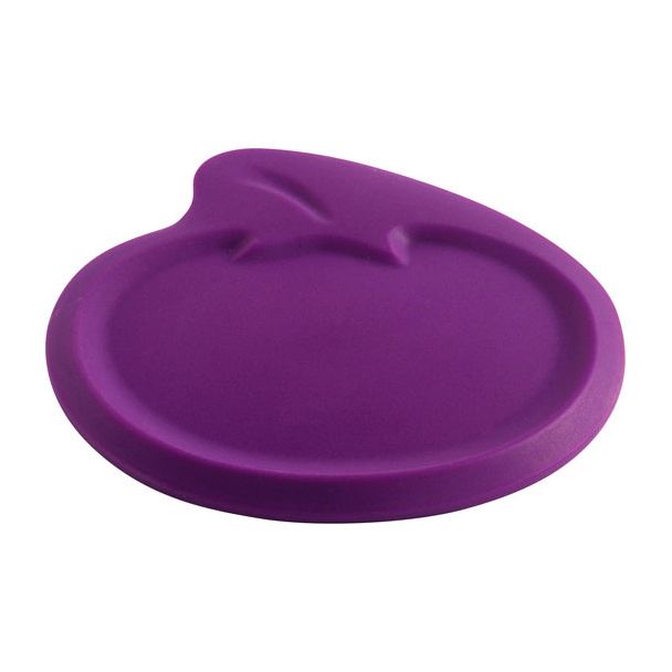 Mastrad of Paris Silicone Bowl Scraper / Spoon Rest in Purple [ F11539P ]