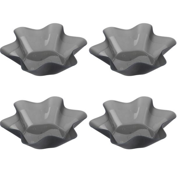 Mastrad of Paris Set of 4 Premium Silicone Tulip Shaped Pans [ F44514 ]