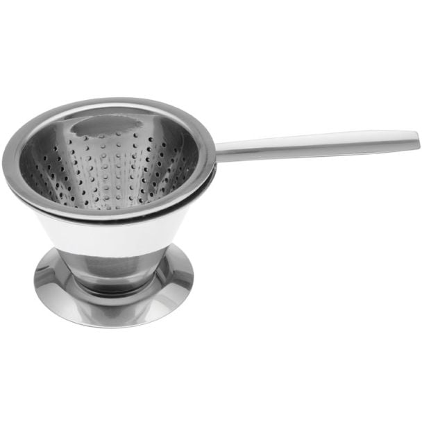 Creative Cook Conical Shaped Tea Infuser / Strainer with Drip Stand [ CCN7004 ]