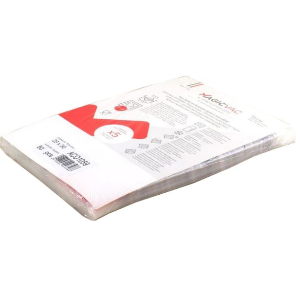 Magic Vac Italian Made 20cm x 30cm Vacuum Sealing Bags 50 Pack [ D84 ]