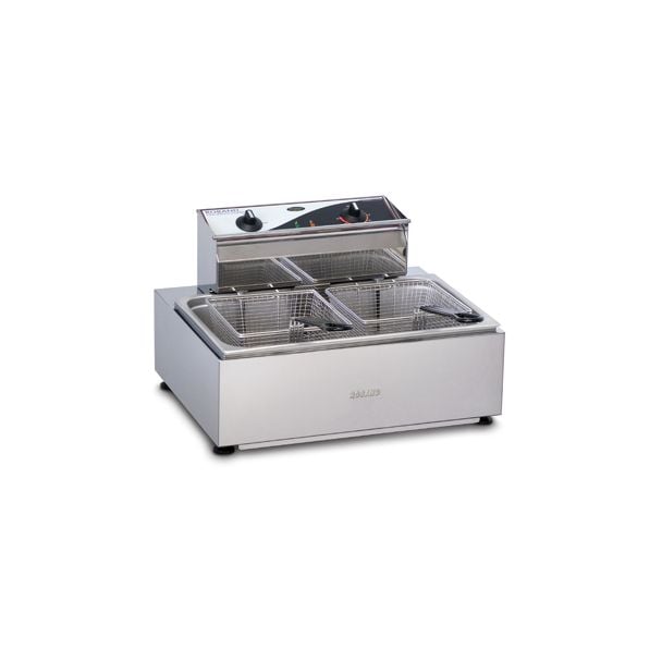 Roband Single Pan 11L 2 Basket Counter Top Fryer [ F111 ]