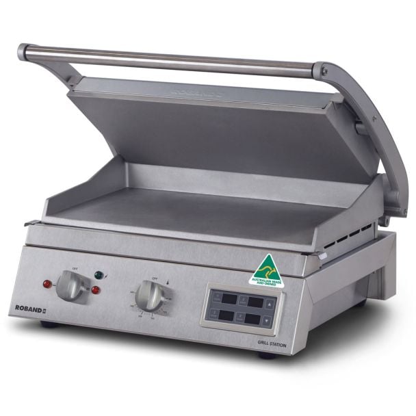 Roband 8 Slice Smooth Plate 2990W Grill Station with Electronic Timer [ GSA815SE ]