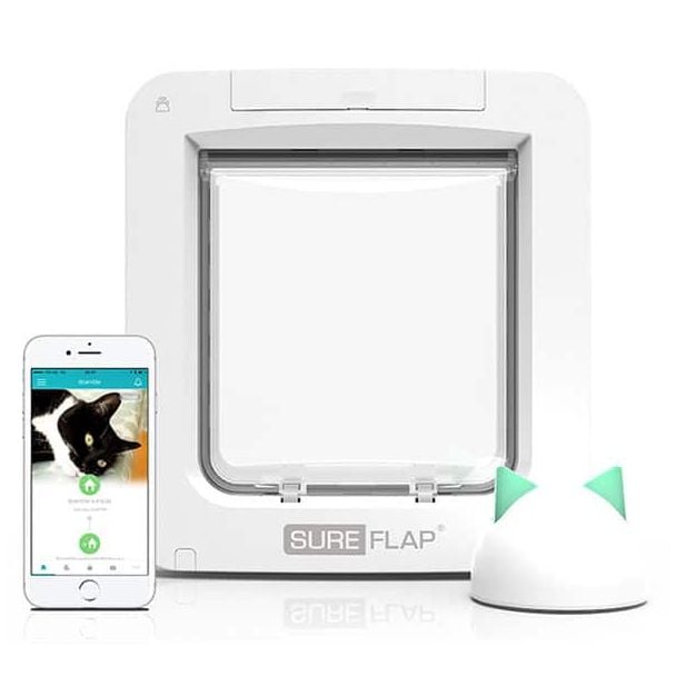 SureFlap Microchip Connect Electronic Pet Door + HUB Combo [ IMPDWTB1 ]