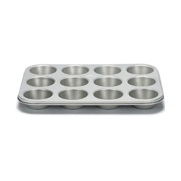 Patisse Silver-Top 12 Cup Non-Stick Muffin Pan [ PT03634 ]