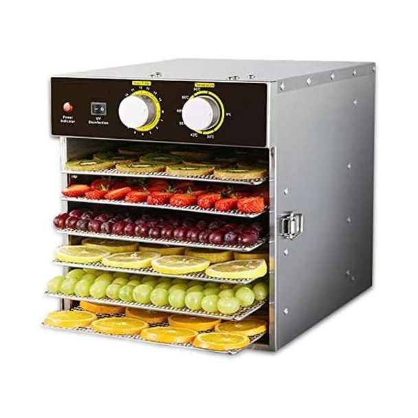 Kuvings 6 Tray Commercial Food Dehydrator in Stainless Steel [ ST04 ]