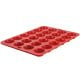 Silicone Zone Silicone 24 Cup Mini Muffin Pan Mold in Red [ 301071 ]