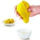 Silicone Zone One Piece Lemon & Lime Citrus Squeezer / Juicer [ 305379Y ]