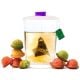 Silicone Zone Tea Fun Tea Bag Lid for Cups / Pots / Mugs in Purple [ 313602PUR ]