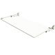 Hills Folding Frame 2.4m Wide Single Clothesline in Surfmist [ 80150630 ]