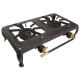 Auscrown Rambo Double Cast Iron Country Cooker LPG 2 Burner Gas Stove [ GB02LPR ]