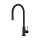 Belling Design Collection Slim Gooseneck Pull-Out Mixer Tap Matte Black Finish [ BDTG201MB ]