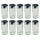 Mulini 9.6cm Glass Spice Jar - 10 Pack [ D4JARX10 ]