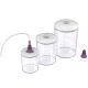 Magic Vac Italian Made Family Vacuum Round Canister Set - 0.75L, 1.5L and 3.0L [ D86 ]