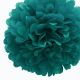 DMC Tissue Paper 25cm Decorative Party Pom Poms 4 Pack in Aqua [ DMC7323L ]