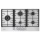 Euromaid Eclipse 900mm 5 Burner Gas Cooktop in Stainless Steel [ EC95GLS ]