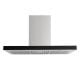 Technika 90cm Deluxe Canopy Rangehood in Black Glass & Stainless [ FHEE229SC9S-2 ]