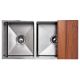 IAG Deluxe Undermount 1 & 3/4 Bowl Sink in 304 Stainless Steel [ ISKU9S1 ]