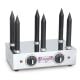 Roband Hot Dog Bun Warmer with 6 Teflon Coated Spikes [ M6T ]