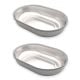 Sure PetCare Surefeed Stainless Steel Metal Pet Bowl Set of 2 [ MBOWL2 ]