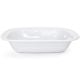 Dishy Enamelware Oblong Enamel Pie Dish 28cm in White [ RD4609 ]