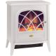 Dimplex 2.0kW Ritz Portable Electric Fire with Optiflame Log Effect in White [ RITZ20W ]