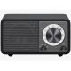 Sangean FM / Bluetooth / Aux-in Wooden Cabinet Radio in Black Wood [ WR7BK ]