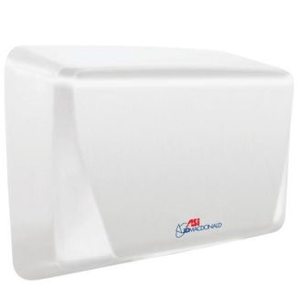 JD Macdonald Turbo-Slim Commercial Hand Dryer in White [ 10-0199-2-00 ]