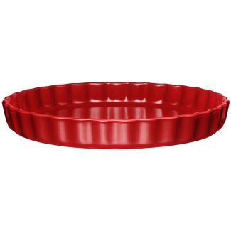 Emile Henry Ceramic Pie Dish 30cm in Grand Cru / Burgundy [ 346000 ]