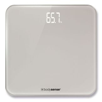 Bodysense Weight Only Bathroom Scales with 180kg Capacity in Grey [ 60603 ]