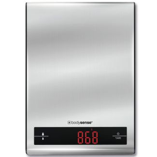 Bodysense Digital Stainless Steel Kitchen Scale with 5kg Capacity [ 60911 ]