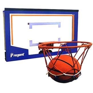 Regent Sports Mini Basketball Hoop Over Door Ring Backboard Set + Ball & Pump [ 95005R ]