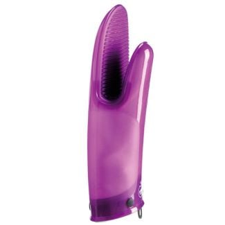 Mastrad of Paris Orka Plus Cotton Lined Oven Mitt / Glove in Purple [ F82305 ]