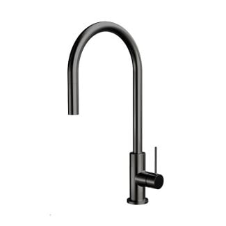 Belling Design Collection Slim Gooseneck Pull-Out Mixer Tap Gun Metal Finish [ BDTG201GM ]