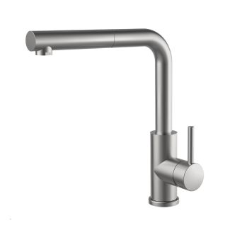 Belling Design Collection Squareline Pull-Out Mixer Tap Stainless Steel Finish [ BDTS221X ]