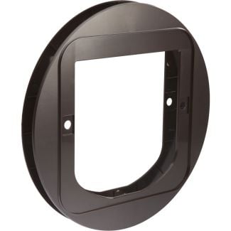 SureFlap Glass Mount Adapter for Cat Flap in Brown [ GMA001BR ]