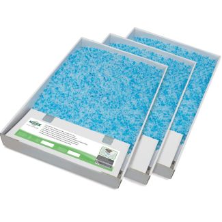 PetSafe ScoopFree Replacement Blue Crystal Litter Tray 3 Pack [ PAC19-14264 ]