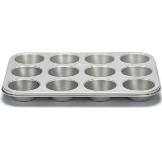 Patisse Silver-Top 12 Cup Non-Stick Muffin Pan [ PT03634 ]