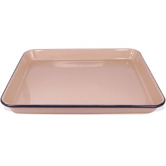 Dishy Enamelware 30cm Baking Pan in Mocha Enamel [ RD4805 ]