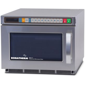 Robatherm 17L 2100W 15A Dual Magnatron Heavy Duty Small Footprint Commercial Microwave [ RM2117 ]