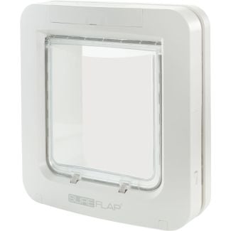 SureFlap Microchip Electronic Pet Door / Dog or Cat Flap in White [ SUR101 ]